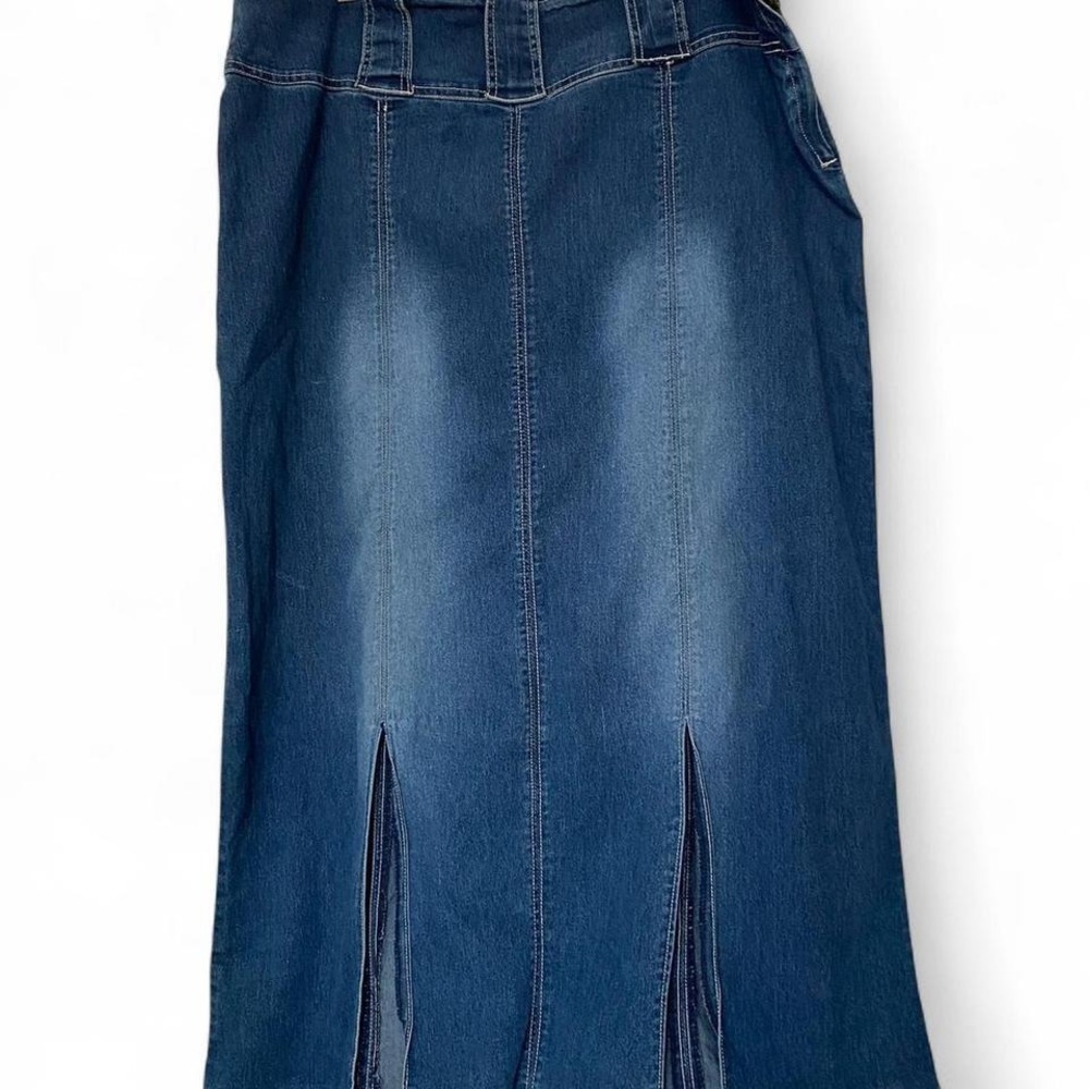 Y2K SOLO Plus denim skirt